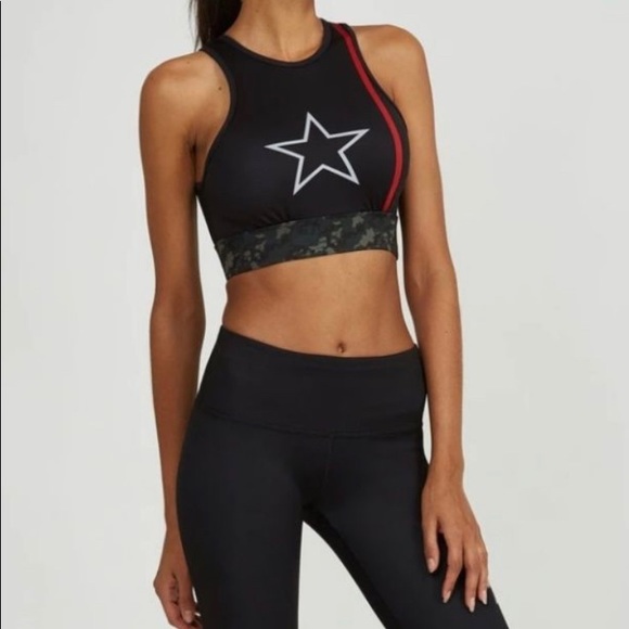 SET: Noli leggings and sports bra (stars and camo) - Picture 3 of 7